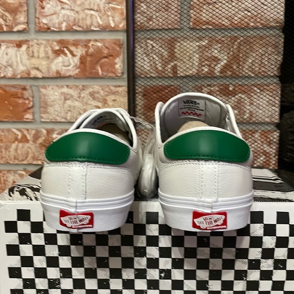 Vans Chima Ferguson Sport Vtg white leather Green - Picture 3 of 10